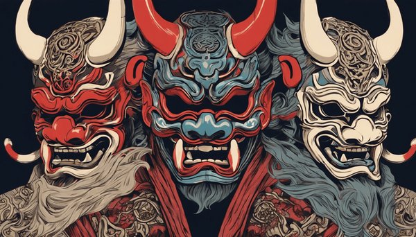 Plongée dans le monde captivant des masques oni authentiques