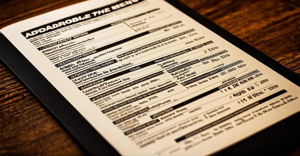 Découvrez les meilleurs protège-menus économiques pour restaurants